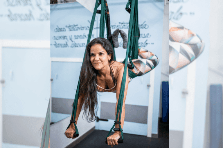 Sesiones jg fit yoga aéreo y sus ventajas